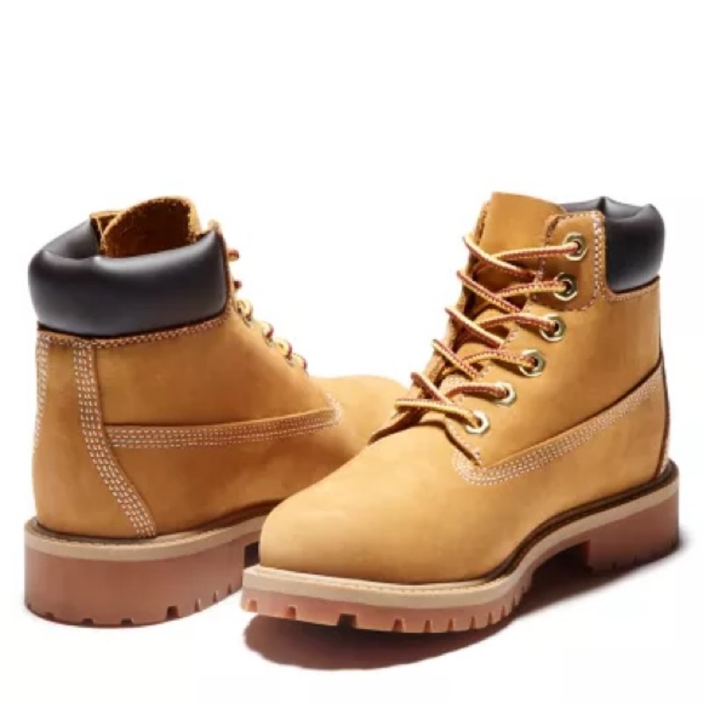 YOUTH TIMBERLAND PREMIUM 6-INCH WATERPROOF BOOTS